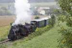 Am 2.08.2015 war Dampftag bei der Gurktalbahn.