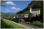 SKGLB 22 bespannte am 19.7.2018 einen Sonderzug von Mauterndorf in der Ferienregion Lungau, nach Murau und wieder retour.