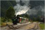 STLB Schmalspurdampflok BH 1 (ex BB 398.01) bei der Ausfahrt Stadl an der Mur.
19.7.2011 