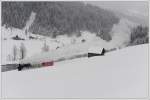 U 11  Mauterndorf  mit ihrem Sonderzug von Murau nach Tamsweg am 7.2.2012, aufgenommen nchst Einod.