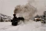 Der nchste Programmpunkt der “The Railway Touring Company” war am 7.2.2012 der  Winterdampf auf der Murtalbahn  - Bespannt mit der U 11  Mauterndorf  (Baujahr 1894) ging es von Murau nach