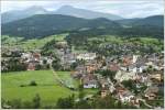 Dampflok BH 1 der STLB fhrt mit einem Dampfbummelzug von Murau nach Tamsweg und wieder retour.