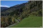 Durch das herbstliche Murtal, rollen die beiden STLB Dampfloks U 11 & BH 1, mit dem Dampfsonderzug zum  120 Jahre Murtalbahn  Jubiläum von Tamsweg nach Murau.