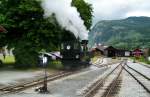 STLB Lok 6 am 13.7.2014 beim Stürzen in Mauterndorf.