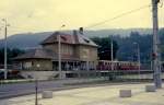 Innsbruck Stubaitalbahnhof am 14. Juli 1978.