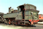 Dampflok 298.07 der Serie 298.2, Waldviertelbahn, Bw Gmünd, 18.08.1984