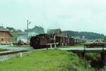 Waldviertelbahn, Dampflok der ÖBB-Baureihe 399  Datum: 20.08.1984