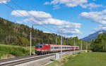 1144 260 mit dem IC 610 (Graz Hbf - Salzburg Hbf) bei Dietmannsdorf 27.4.24