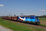 CD-Cargo 383 009   100 Jahre Unabhänigkeit  brachte am 17. April 2019 den WeKo  47589 nach Werndorf.