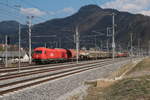 Mit dem NG62753 steht um die Mittagszeit des 10.4.2020 die 2016 085 in Frohnleiten Abfahrbereit in Richtung Graz Vbf.