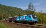 MAV 470 002 mit EC 151  Emona  von Wien Hbf nach Graz Hbf, Raach, 24.04.2020