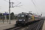 Tglich grt das Murmeltier die 1216 210 welche schon den Steckenabschnitt Graz-Prag-Graz auswendig fahrn knnte, hier am OEC 78  Gustav Klimt  von Graz Hauptbahnhof (G) nach Prag (PRHN) hier im