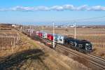 1116 153  Cats  hat mit dem R 2245 den Busserltunnel zwischen Gumpoldskirchen und Pfaffsttten hinter sich gelassen.