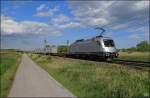 Am 24.08.14 überraschte mich 182.600 mit einem Containerzug bei Wr.Neustadt Ri.