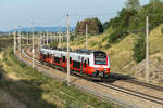  Cityjet  4744 526 am Abend des 09.08.2019 in Fahrtrichtung St.