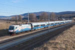  Ski Austria , unterwegs mit dem railjet 646 nach Salzburg.