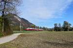 4748 043 als REX 5374 nach Innsbruck Hauptbahnhof am 20.10.2024 kurz vor Schaftenau.