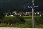 Die Gemeinde Langkampfen im Bezirk Kufstein(Tirol) besitzt einen Haltepunkt der aber  etwas  abseits der Gemeinde liegt.