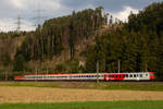 1144 046-0 mit dem Regionalexpress gen Bregenz bei Rankweil.