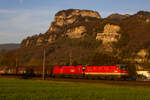 1144 029-6 und 1116 007-7 bei Hohenems.