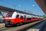 ÖBB 4748 016 als REX nach Bludenz, Bahnhof Hohenems, 23.08.2024 