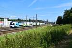 4010 018 als WestBahn 964 (Wien Westbahnhof - Innsbruck Hbf) am 15.08.2024 in Frankenmarkt.