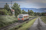 Nicht nur bei Fotografen zieht der Ultraschallmesszug Blicke auf sich. 
Kresbach am 22.05.2019