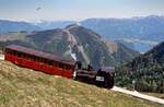 Dampfzug der Schafbergbahn zu ÖBB-Zeiten (1986)