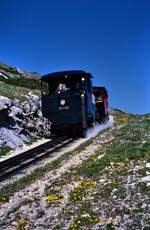 Schafbergbahn zu ÖBB-Zeiten (1986)