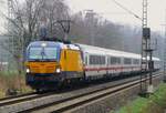 193 735 mit IC Amsterdam - Berlin in Rheine=Bentlage, 11.03.2024