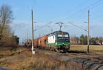 193 944 der ELL schleppte am 05.12.24 einen Wascosa-Silozug durch Wittenberg-Labetz Richtung Falkenberg(E).