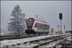Ein wenig Winter im Bahnhof Deutschlandsberg. 
14.01.2020