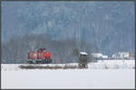 Bereits am Heimweg aus dem verschneiten Sulmtal ... 
21.02.2013 DH1100.2