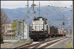 18.März 2024 ... GKB DH 1700.2 verschiebt im Bahnhof Frauental Bad Gams. 