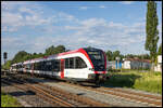 7.Juni 2024 . 8558 verlässt den Bahnhof Premstätten Tobelbad in Richtung Graz 