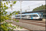 Aufgrund Zahlreicher Sommerbaustellen auf der Steirischen Westbahn wenden alle Züge der GKB im Bahnhof Wettmanstätten . So auch GTW 08 am 2. August 2024 