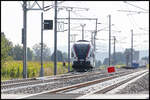 25.August 2024 .  Vor kurzem in Betrieb gegangen die Abzweigstelle nächst Frauental zur Koralmbahn . Sie verbindet die Steirische Westbahn ( Einst GKB ) mit dem Bahnhof Weststeiermark auf der Westlichen Seite. 