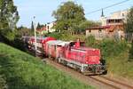 Die GKB DH1500.5 brachte am Abend des 11.9.2024 den R8567 von Graz Hbf nach Wies-Eibiswald hier kurz hinter dem Bahnhof Deutschlandsberg beim Schwungholen für die Steigung auf die Leibenfelder