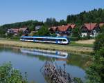 VT 63.08 der GKB war am 22.06.2011 als R von Graz via Lieboch nach Wies unterwegs.