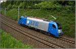 berstellfahrt der neuen LTE Lok 1216 910 von Graz nach Villach.
Zeltweg 8.6.2008