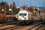 Am Abend des 28.03.2012 verlassen RTS 1216 902 und 2016 908 den Bahnhof in Neulengbach.