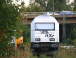 2016 908 der RTS steht auf dem Abstellgleis in Aachen-West am Abend des 28.9.2012.