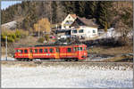  Der Schweizer  rollt an diesem 1. Februar 2021 in richtung Peggau Deutschfeistritz. 