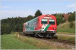 Zu meiner Freude kam am  21.8.2012 auch der STLB Triebwagen 5047 402 als R 8680 (S 31) von Graz Hbf nach Weiz an unserer Fotostelle in Autal vorbei.