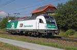 1216 960 (Steiermarkbahn) ist am 16.08.2013 als Lokzug bei Kammern unterwegs.