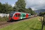 Die durchgehenden Zge der S11 von belbach nach Graz werden mit Triebwagen der Reihe 4062 der Steiermrkischen Landesbahnen gefhrt.