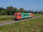 Der STLB 5047 402 war am 19. September als S31 von Weiz nach Gleisdorf unterwegs, und wurde von mir zwischen Unterfladnitz und St. Ruprecht a.d. Raab fotografiert.