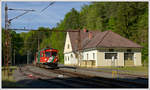 Et 2 am 22.4.2019 als R 8611 von Feldbach nach Bad Gleichenberg bei der Einfahrt in den Bahnhof Gnas.