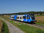 StB GTW 5062 003 als S31 von Weiz nach Gleisdorf am 01. Oktober 2019 zwischen Unterfaldnitz und St. Ruprecht a.d. Raab.