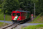 ET2 der Gleichenberger Bahn bei Ludersdorf auf der Fahrt nach Feldbach.